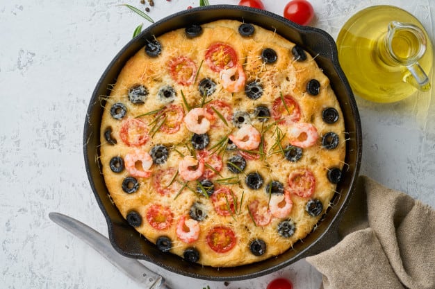 Homemade Skillet Pizza Recipe