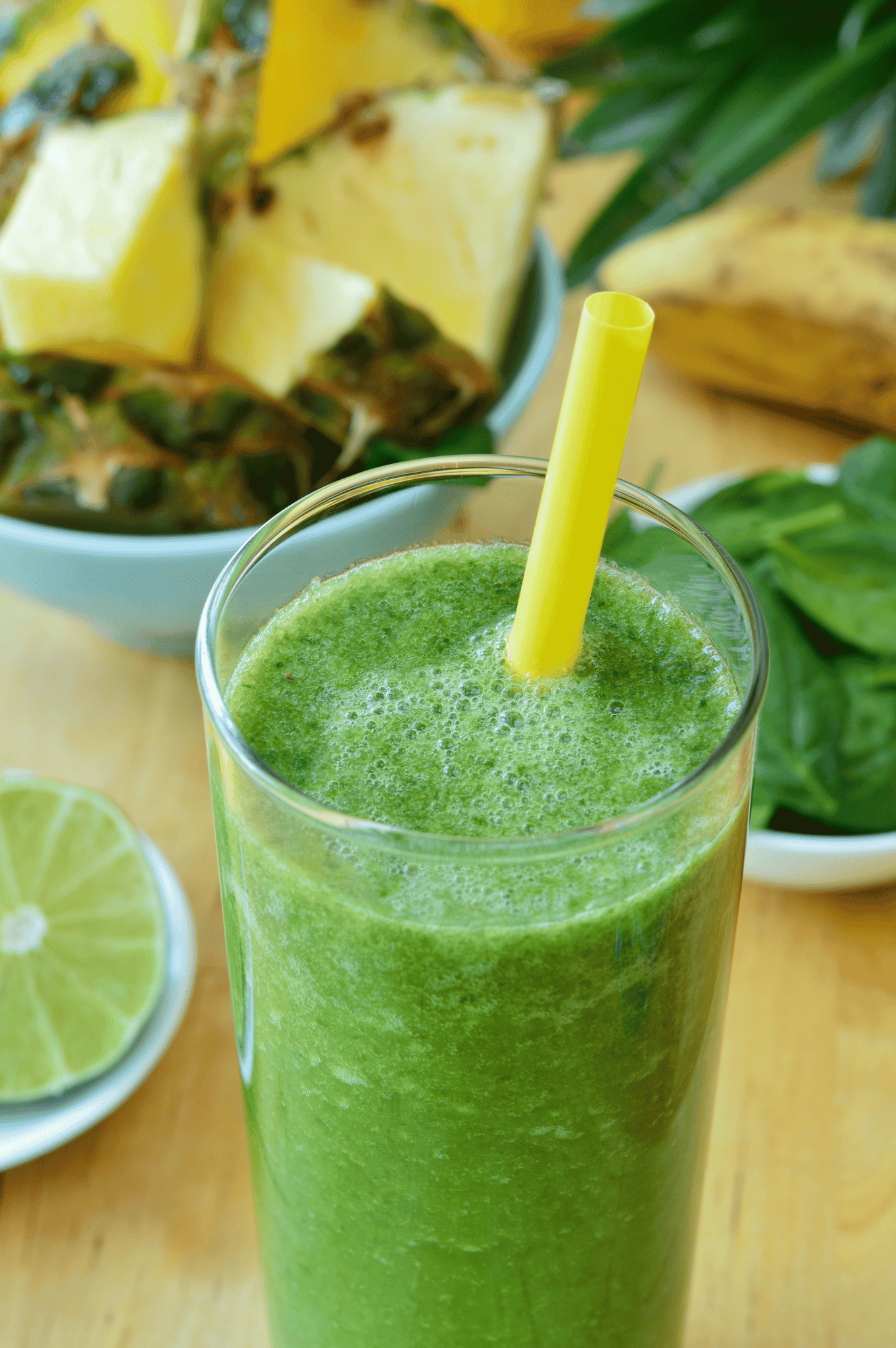 Pineapple Green Smoothie Recipe